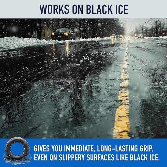Ice Traction™ – Instant Traction Granules for Snow & Black Ice | Pet & Child Safe | Non-Corrosive, Chloride-Free | Safe on Concrete, Decks & Metal | 3 lb 12oz Bucket