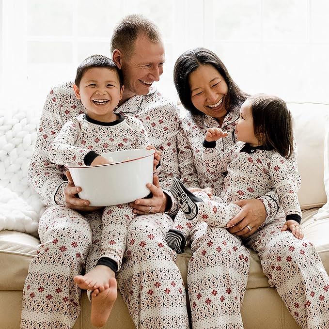 Burt's Bees Baby Baby Family Jammies Matching Holiday Organic Cotton Pajamas