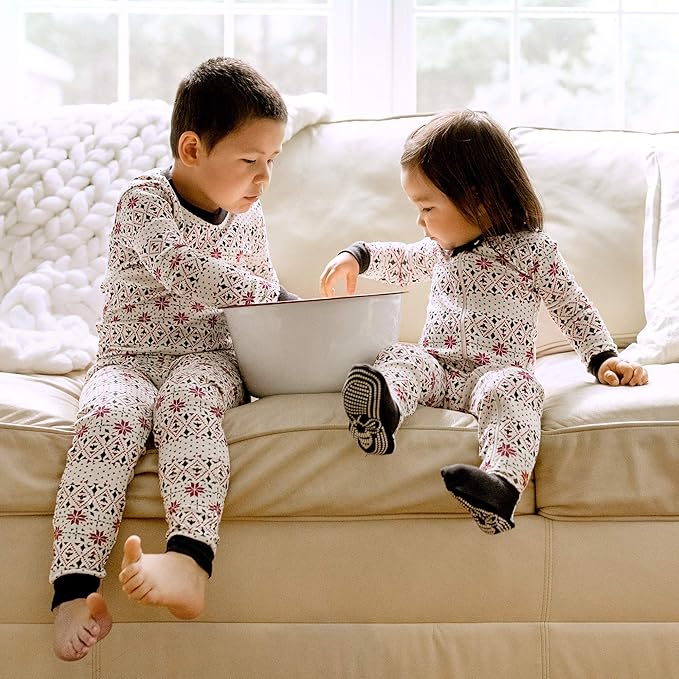 Burt's Bees Baby Baby Family Jammies Matching Holiday Organic Cotton Pajamas