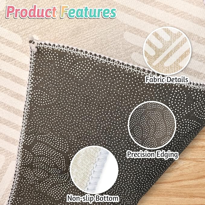 VCEPJH Bunny Floor Mat 55 x 78.7in Rabbit Cage Liner Washable Large Reusable Guinea Pigs Rug Anti-Slip Whelping Pads for Small Pet Dogs Puppy Chinchillas Cats Ferrets