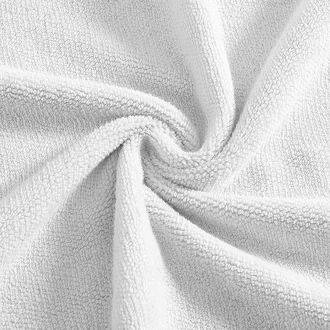Vera Wang - Bath Towels, Super Soft 100% Cotton Towel Set, Highly Absorbent with a Medium-Weight Plush Feel, Low Linting & Fade Resistant Bathroom Towels (Sculpted Pleat Grey, 6 Piece)