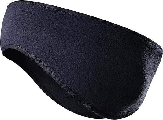 JOEYOUNG Fleece Ear Warmers for Men Women Kids - Winter Headband Ear Muffs Ear Covers for Cold Weather Running Cycling Ski