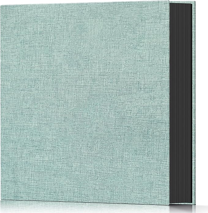Popotop Photo Album 4x6 600 Pockets for Wedding Gifts,Linen Hardcover Picture Albums for Family Anniversary Baby Vacation Pictures
