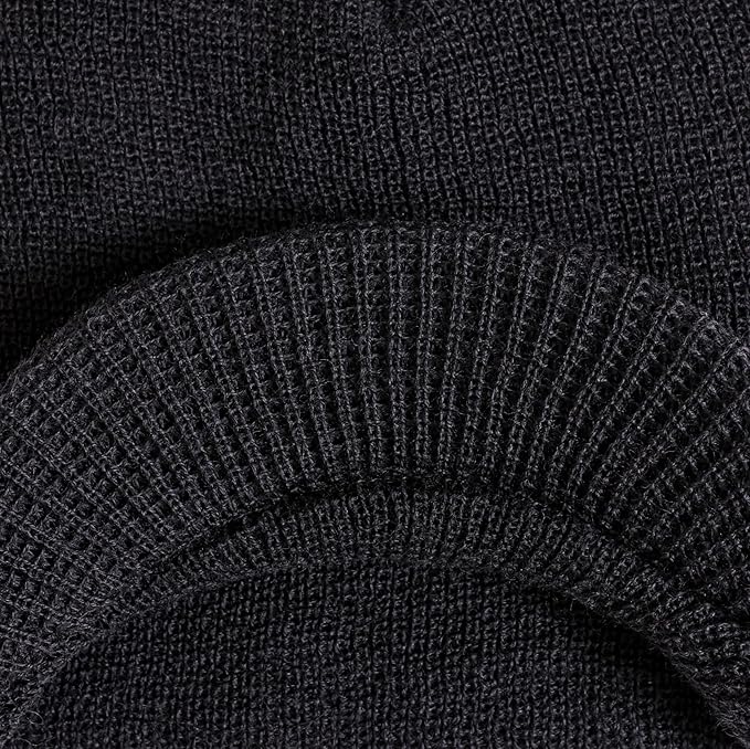 100% Wool Watch Cap – GI Warm Winter Beanie Cap for Cold Weather – Made in the USA Military Specifications.