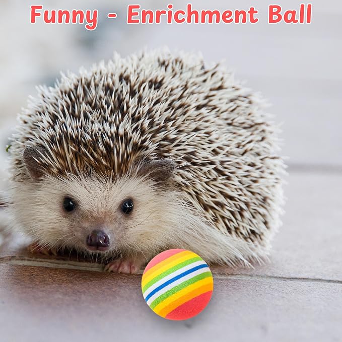 Hedgehog Hideout Small Animal Bed Nest, Hedgehog Hideout With Ball, Guinea Pig Bed Nest Cave Small Animals Warm House Cage Supplies Hedgehogs Accessories Hamster Cage Accessories (Red, 10*10*9 in)