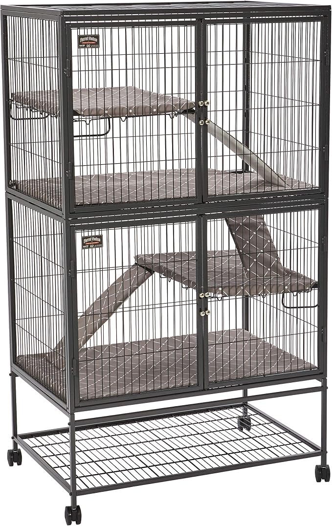 MidWest Homes for Pets Ferret Nation & Critter Nation Accessories Kit, Designer Diamond Print, Kit 2