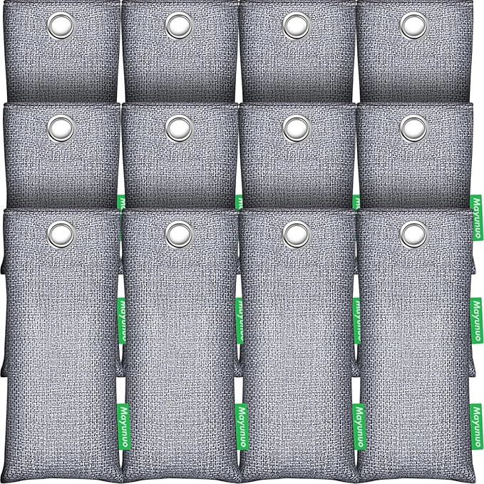 Shoe Deodorizer Odor Eliminator 12 Pack. Defeat Stinky Sneaker Spray Balls. Air Freshener Shoe Smell Remover for Soccer Cleats, Boots, Gym Bags, Closets. Reusable Shoes Deodorant