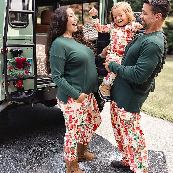 Burt's Bees Baby Baby Family Jammies Matching Holiday Organic Cotton Pajamas