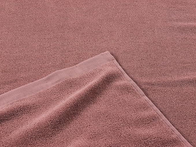 Coyuchi Classic Organic Cotton Terry Bath Towels, Minimalist 4-Piece Towel Set, Plum Blossom, Quick-Dry, Highly Absorbent, Soft, Lightweight, 100% GOTS Certified, 2 Hand Towel, and 2 Bath Towel