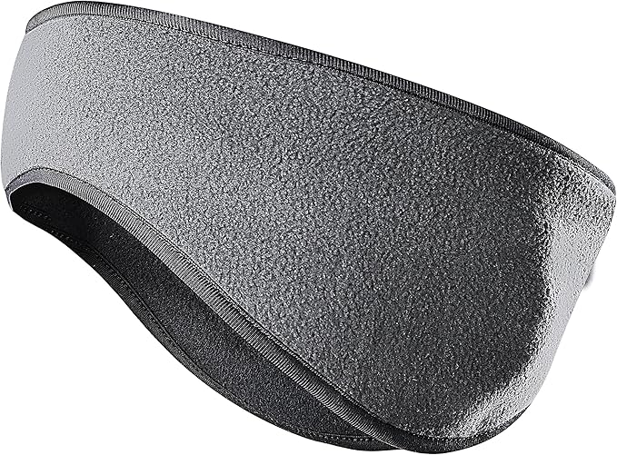 JOEYOUNG Fleece Ear Warmers for Men Women Kids - Winter Headband Ear Muffs Ear Covers for Cold Weather Running Cycling Ski