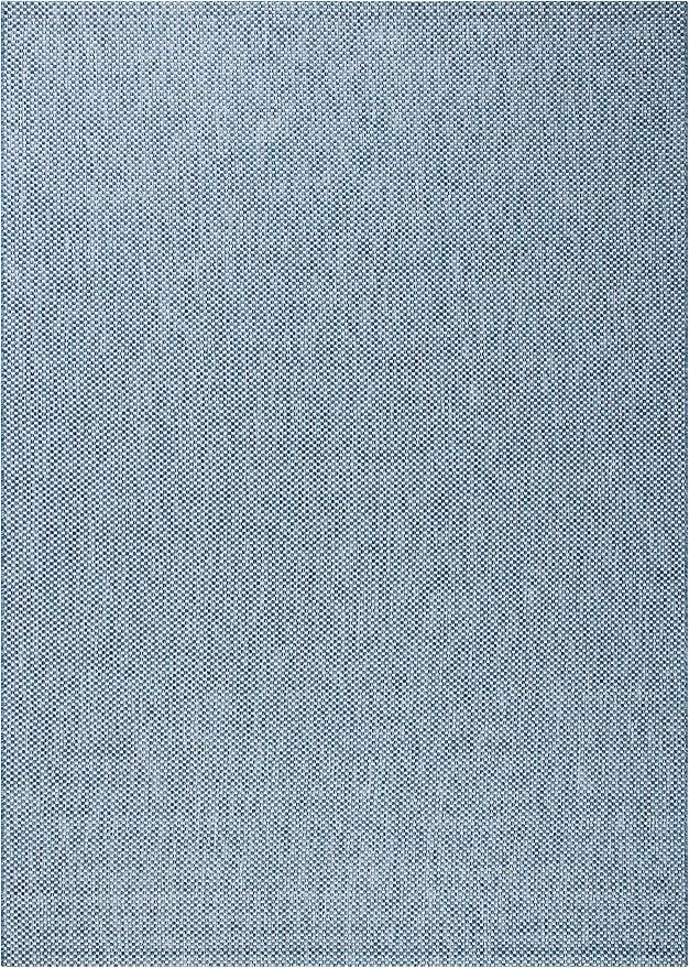 SAFAVIEH Washable Rug Outdoor Courtyard Collection - 11' x 15', Navy & Grey, Non-Shedding & Easy Cleaning, Ideal for Patio, Backyard, Mudroom (CY8521-36821)