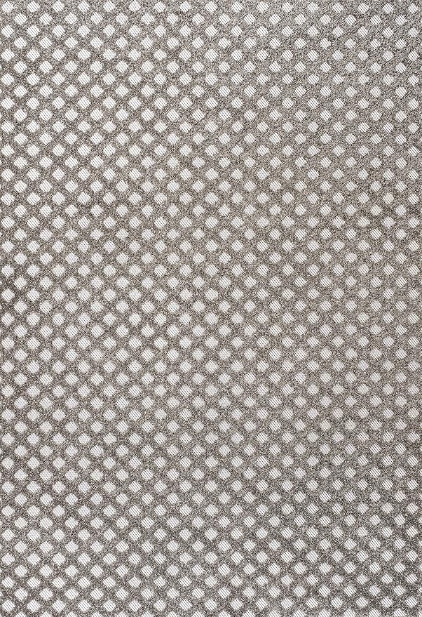 JONATHAN Y Mini-Diamond Trellis Indoor Outdoor Area Rug 3X5 Dark Gray/Ivory, Rabat High-Low Pile for Backyard, Patio, Porch, Easy-Cleaning, High Traffic, Pet-Friendly, Non-Shedding (SBH101C-3)