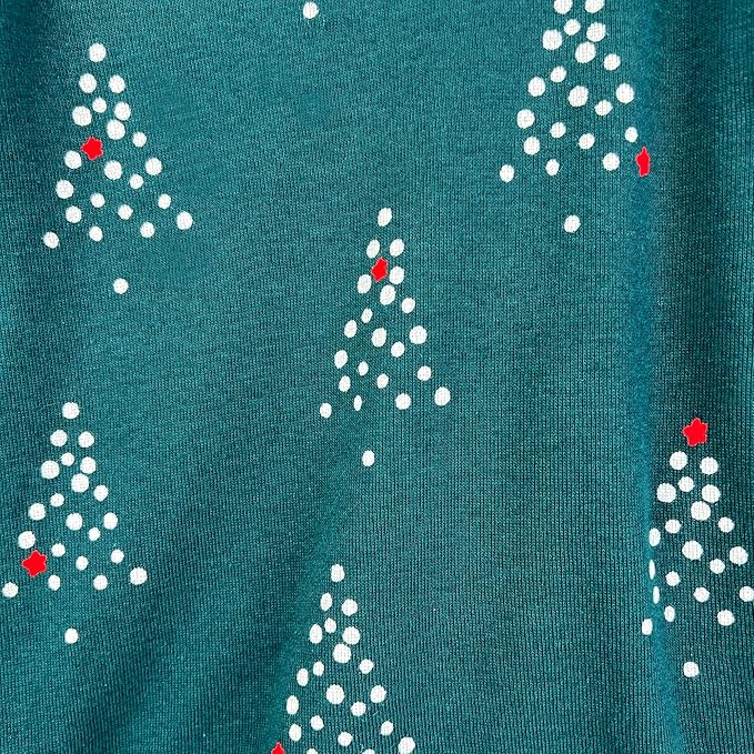 JAMIE Matching Family Jammies Holiday Pajamas 100% Organic Cotton PJs Adults, Kids, Toddlers, Baby, Pets